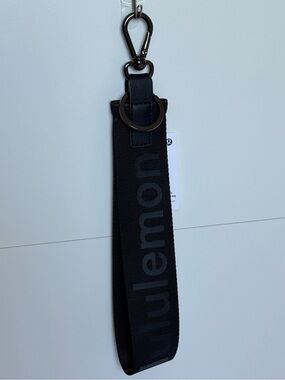 Lululemon Original Never Lost Keychain Black